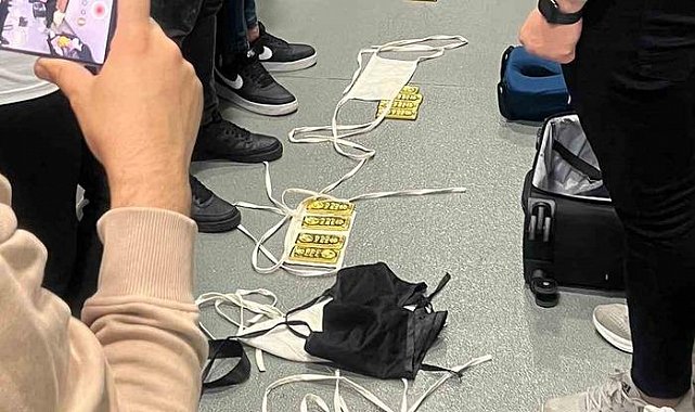 İstanbul Havalimanı'nda operasyon! Değeri dudak uçuklattı... Kilolarca külçe altın ele geçirildi