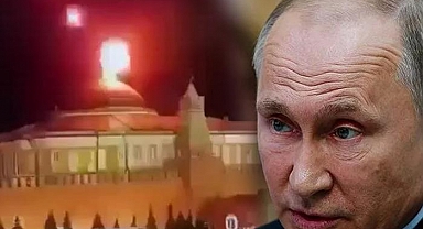 Kremlin'e dron saldırısı Putin'in damarına bastı!