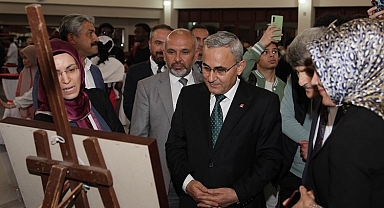 Kütahyalı depremzedeler eserlerini sergiledi