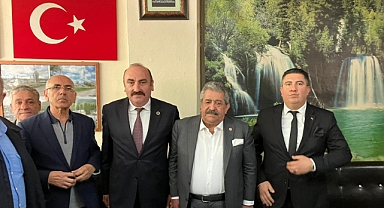 MHP İstanbul 3.Bölge Milletvekili Adayı Mesut Yıldırım, Erzincan Tercanlılar Derneği'ni ziyaret etti.