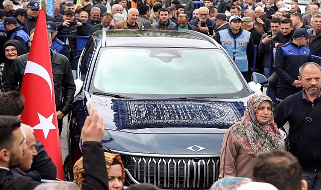 Sakarya'da TOGG'a tarihi karşılama