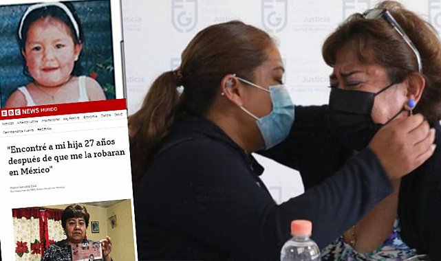 3 yaşında kaçırılan kızını 27 yıl sonra tesadüfen buldu! Gözyaşlarına boğan kavuşma...