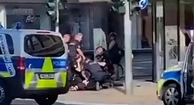 Almanya'da ilginç saldırı! Bir genç okla yaralandı...