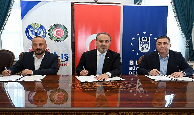 Bursa Büyükşehir'de toplu sözleşme sevinci
