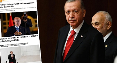 Cumhurbaşkanı Erdoğan'ın yemin töreni dünya basınında...