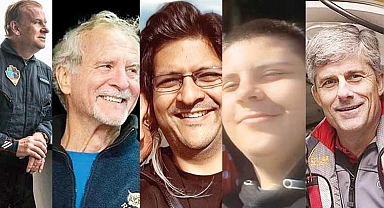 Denizaltıyla kaybolan 5 kişi için süre daralıyor: 2 kaşif, baba-oğul ve kaptan... Titanik’e ölüm dalışı