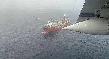 Dünyanın gözü kulağı oradan gelecek haberde! Kayıp denizaltında sadece 24 saatlik oksijen kaldı: Arama gemisinden ilk fotoğraf geldi!