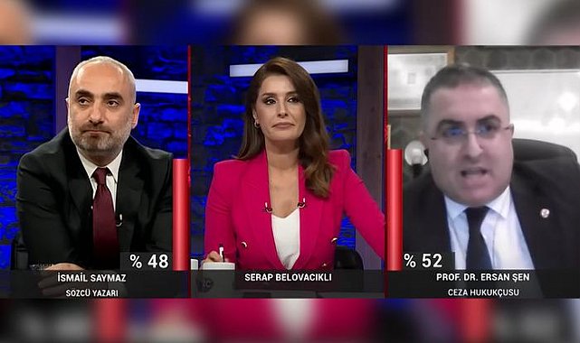 İsmail Saymaz ile Ersan Şen arasında canlı yayında 'Meral Akşener' atışması!