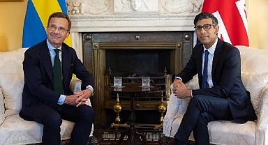 İsveç Başbakanı Kristersson, İngiliz mevkidaşı Sunak ile görüştü