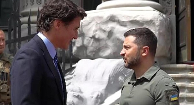 Kanada Başbakanı Trudeau, Kiev’de