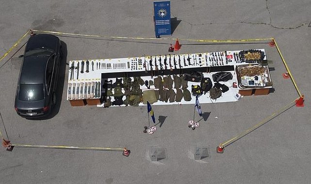 Kosova'da çok sayıda silah ve mühimmat ele geçirildi! İçişleri Bakanı Sveçla: Sırbistan ordusu tarafından...