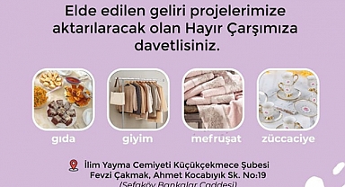 küçükçekmece İHH İnsani Yardım Vakfı'nın organize ettiği kermese davetlsiniz.