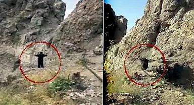 Mehmetçik'in kamerasına anbean yansıdı: Mağaradan çıkan teröristler böyle teslim oldu! Milli Savunma Bakanlığı o görüntüleri paylaştı