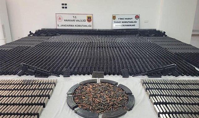 MSB duyurdu! Katır üzerinde Irak'a silah parçası ve mühimmat geçirmeye çalışan 10 kişi yakalandı