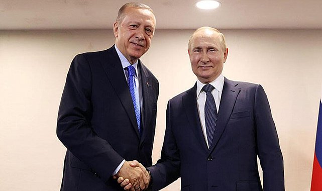 Cumhurbaşkanı Erdoğan Rusya Devlet Başkanı Putin ile görüştü
