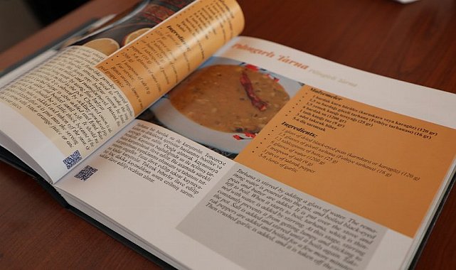 Türkiye'ye örnek olacak interaktif yemek kitabı