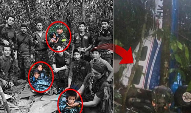 Uçakları düşen 4 çocuk, 40 gün sonra ormanda sağ bulundu! Dünyanın konuştuğu mucize...