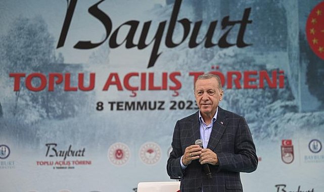 Cumhurbaşkanı Erdoğan '' Adam tanımada Bayburt'lunun emsali bulunmaz''.
