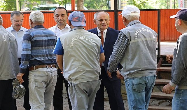 Kayseri Yahyalı'da bayramlaşma programı
