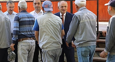 Kayseri Yahyalı'da bayramlaşma programı