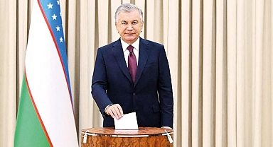 Mirziyoyev yüzde 87 destek ile seçildi