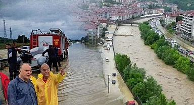 Sağanak yağış Karadeniz'i esir aldı, Meteoroloji 13 il için uyardı!