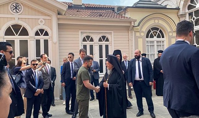 Ukrayna Lideri Zelenskiy'den sürpriz ziyaret!