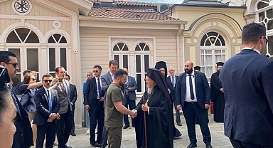 Ukrayna Lideri Zelenskiy'den sürpriz ziyaret!