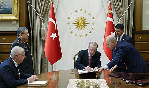 Cumhurbaşkanı Erdoğan, Yüksek Askerî Şûra kararlarını imzaladı