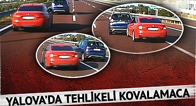 Dolandırıcısına trafikte seyir halindeyken rastladı! Yalova'da aksiyon filmlerini aratmayan görüntüler: