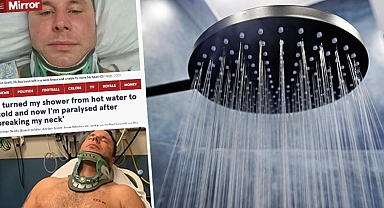 'Duş alırken sıcak suyu aniden soğuğa çevirdim, şimdi boynumdaki kırık nedeni ile felçliyim' Gizli tehlikeye böyle dikkat çekti...