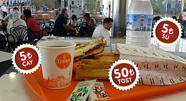 Havalimanındaki fiyatlar şok ediyor