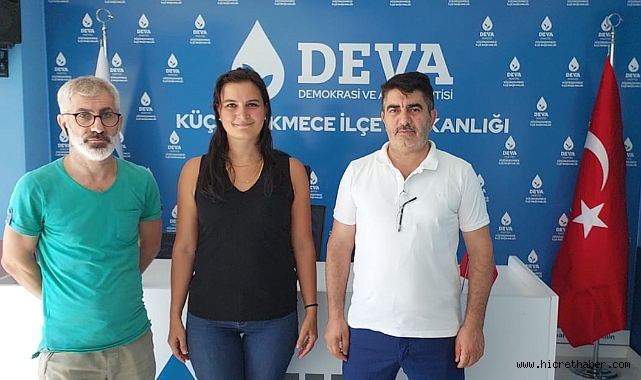 Küçükçekmece DEVA Partisi İlçe Başkanı Av.Eda ATEŞ ADIYEKE ;Halkın Huzur ve Refahı önemli