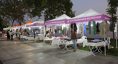 Küçükçekmece'nin Hünerli Elleri Göl kenarına taşındı