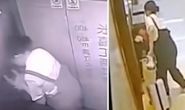Asansörde doğum yaptı, yeni doğan bebeğini çöp kutusuna bırakıp gitti!