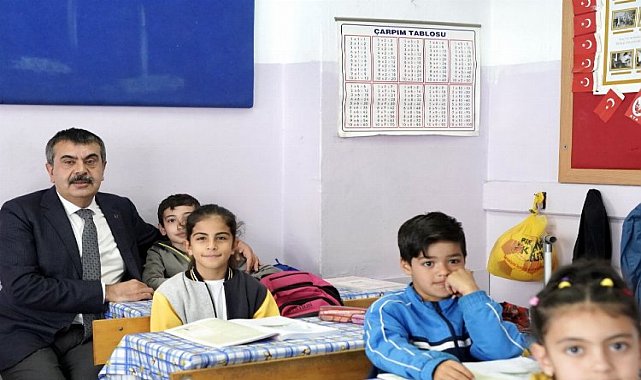 Millî Eğitim Bakanı Yusuf Tekin'den yeni dönem mesajı