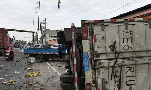 Çin’de hortum felaketi can aldı