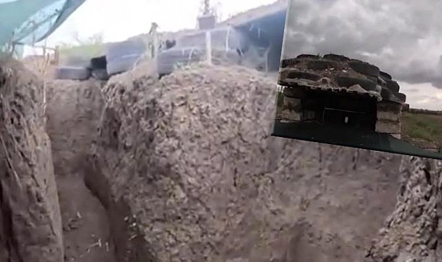 Ermeni silahlı grupların terk ettiği mevzi görüntülendi! Azerbaycan'dan Ermeniler için dikkat çeken adım