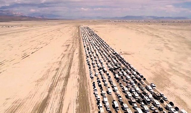 Festival eziyete dönüştü! Burning Man’den çıkış kâbus oldu