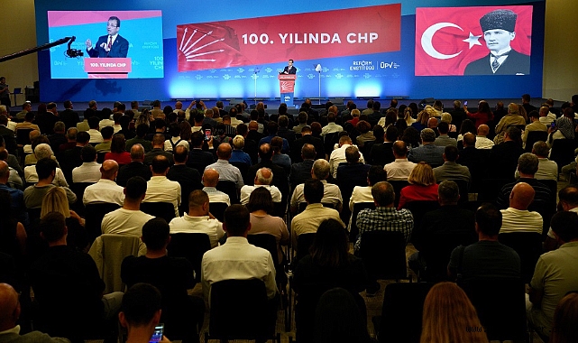 İmamoğlu,“100. Yılında CHP” başlıklı panelin açılışında konuştu.
