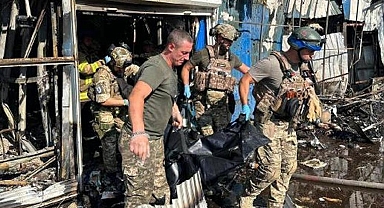 Kostantinivka'ya füzeli saldırı: Çok sayıda can kaybı