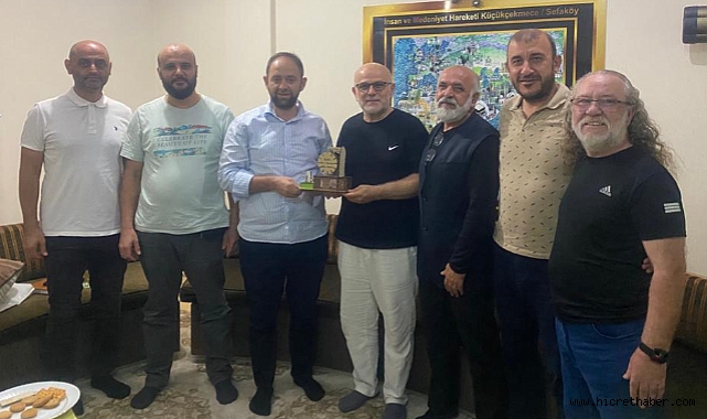 Küçükçekmece'deki İki Önemli ( İHH -İMH)STK'lardan Anlamlı Ziyaret