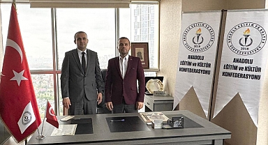Küçükçekmece İlçe Tarım Müdürü Ali TAN, AKON Genel Merkezini Ziyaret Etti
