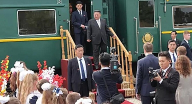 Kuzey Kore liderinin dikkat çeken zırhlı treni... Kim Jong-un’un Rusya ziyareti sone erdi