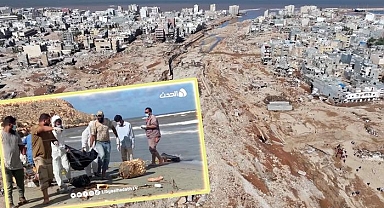 Libya'da sel trajedisi... Şehir resmen ikiye bölündü: Cesetler kıyıya vurmaya başladı... 