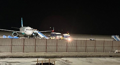 Motoru arızalanan yolcu uçağı Trabzon Havalimanı'na acil iniş yaptı
