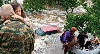 'Önce yandık, şimdi boğuluyoruz' Yunanistan'da benzeri görülmemiş felaket....