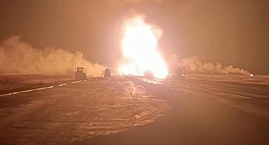 Romanya'da doğal gaz boru hattında patlama