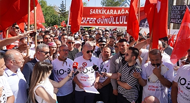Ümit Özdağ liderliğinde İstiklal Yolu Zafer Yürüyüşü sona erdi