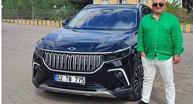 Ünye Ticaret Borsası TOGG'u teslim teslim aldı.